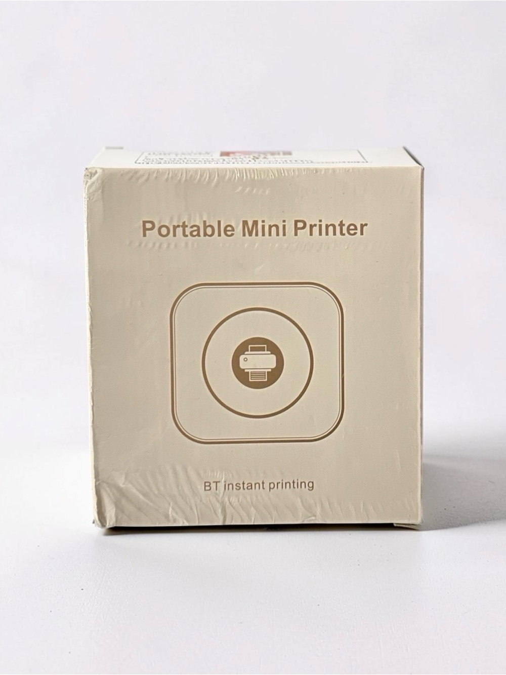 Portable Mini Printer - Black | Compact BT Instant Printing